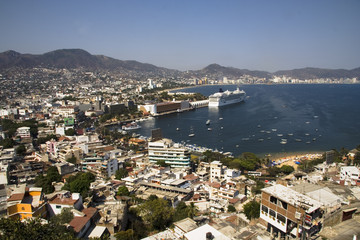 Fototapeta na wymiar Acapulco Overlook