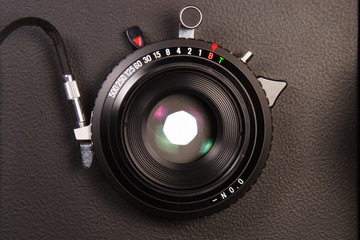Large format camera lens