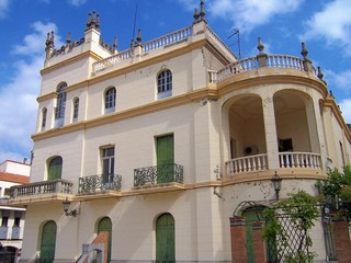 Fototapeta na wymiar Caserio en Castuera