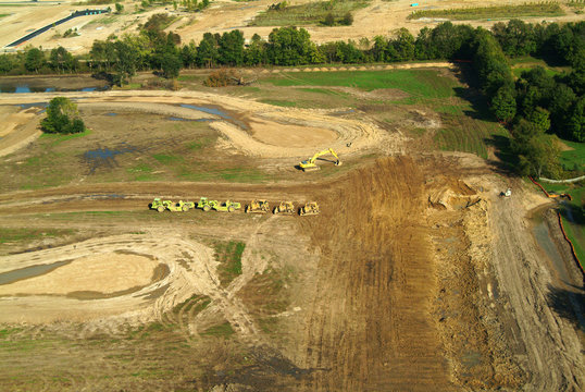 Construction Aerial View