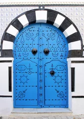 Zelfklevend Fotobehang Porte de Tunisie © Daoud
