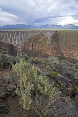 Gorge bridge, new mexico