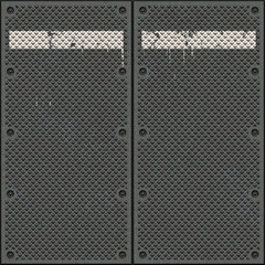 Heavy metal doors