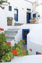 Greek house, cycladic styli