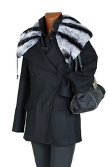 Winter female coat