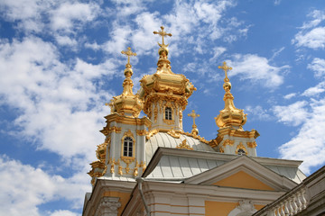 Fototapeta na wymiar Golden church