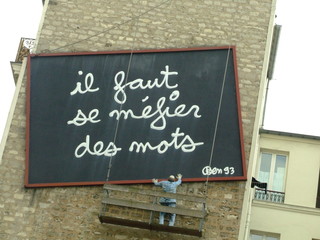 Poete de la rue... Paris