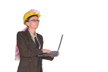 female construction supervisor