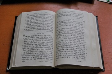 Fototapeta premium bible-hebrew