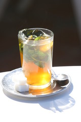 Mint tea