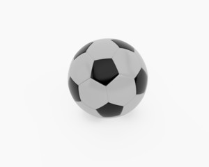 Fototapeta na wymiar Ball for game in football