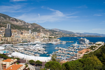 Obraz premium Monaco Harbour