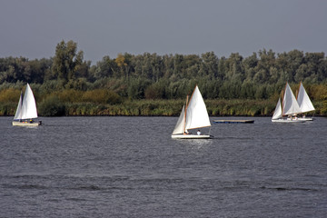 Obraz premium Sailing in Holland