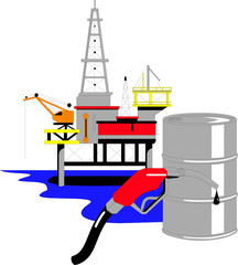 plateforme pétrolière