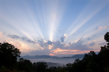 Sunrise Great Smoky Mountains National Park