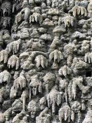 stalactite wall