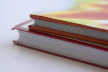 Two coffee table books