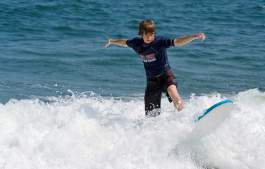 Teenage Surfer