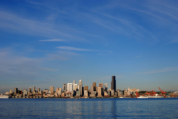 Seattle Under the Blue Sky