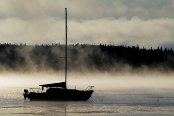 Sailing into the Mist