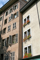 Fototapeta na wymiar Szwajcarski mieszkanie