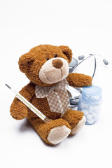 Teddy Bear as a doctor
