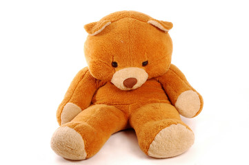 Oso peluche sentado