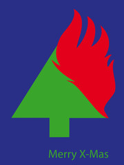 Advent, Advent, der Christbaum brennt