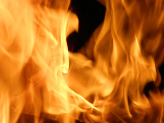 Flames or fire