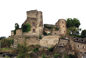 Castillo de BELCASTEL - Midi-Pyrénées - Dep. de Aveyron - France