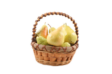 basket of pears