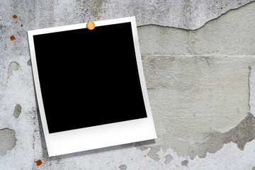 polaroid blank photograph