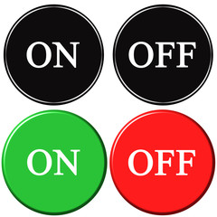 On Off Buttons