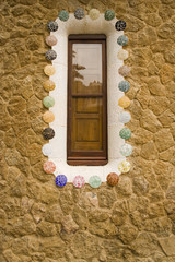 Obraz premium Gaudi window