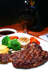 t-bone steak