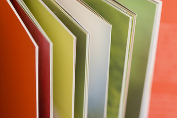 Pages of a hardcover book