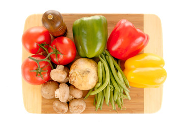 colorful vegetables