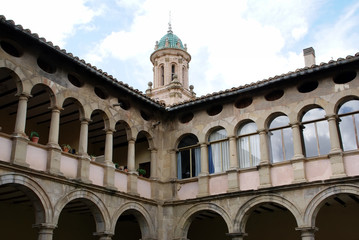 Fototapeta na wymiar Convento Carmelitas Descalzos S.XV-Rubielos de Mora - TERUEL - 