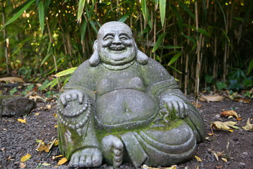 Fototapeta na wymiar Laughing Buddha