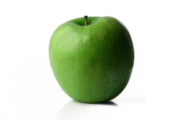 Green fresh apple