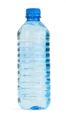 Foto op Plexiglas Water fles vol water
