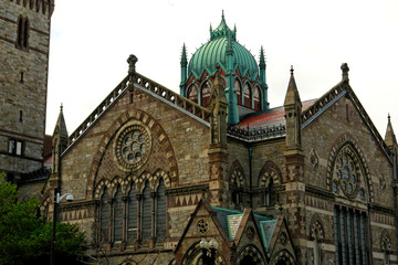 Fototapeta na wymiar majestic ornate gothic church