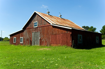 Obraz premium Old Red Barn