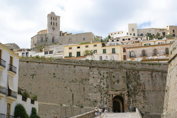 Fototapeta premium Almudaina, Castillo de IBIZA - Islas Baleares - España