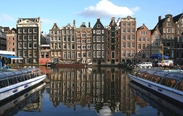 damrak d'Amsterdam © Jean-Jacques Cordier