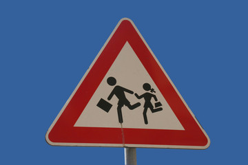 children crossing sign