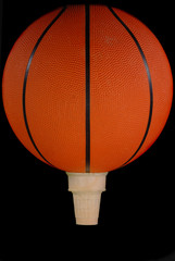 Basketball Ice Cream Cone