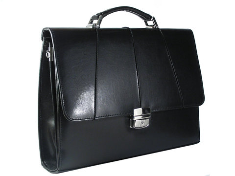 Black business suitcase