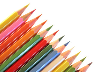 Colourful pencils