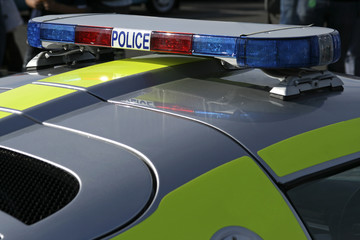 police sportscar siren